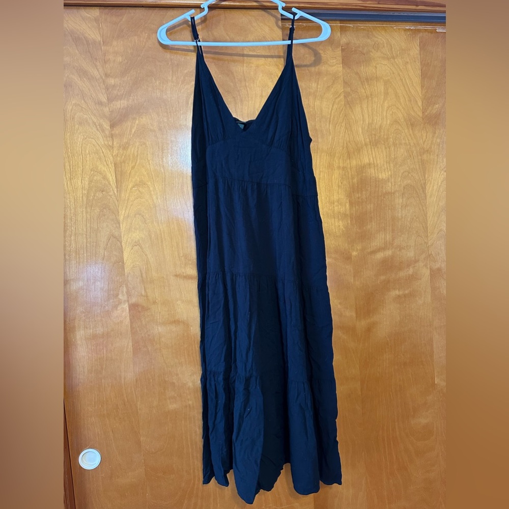 Black flowy dress